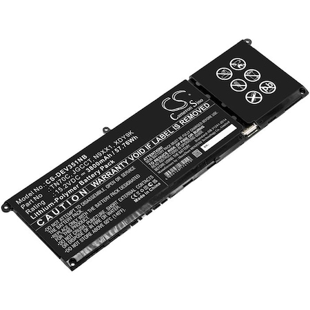 Bsc Preferred Dell Wireless 360 Speaker Laptop and Notebook Replacement Battery CS-DEV351NB